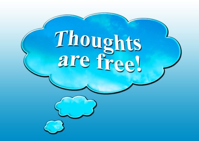 alt="Thoughts are free! However are blog comments necessary?"