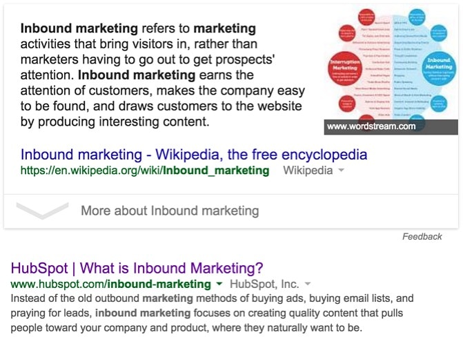 Google Featured Snippet Inbound Marketing - Wikipedia, the free encyclopedia