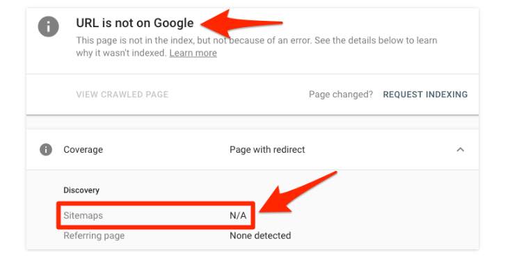 Google To check if a page is in your sitemap, use the URL inspection tool in Search Console